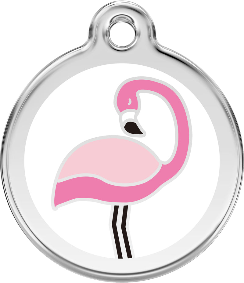 Flamingo-Erkennungsmarke