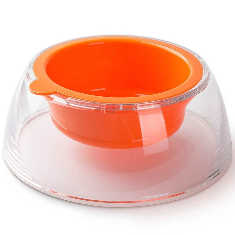 Colour Pop Dog Bowl (Orange)