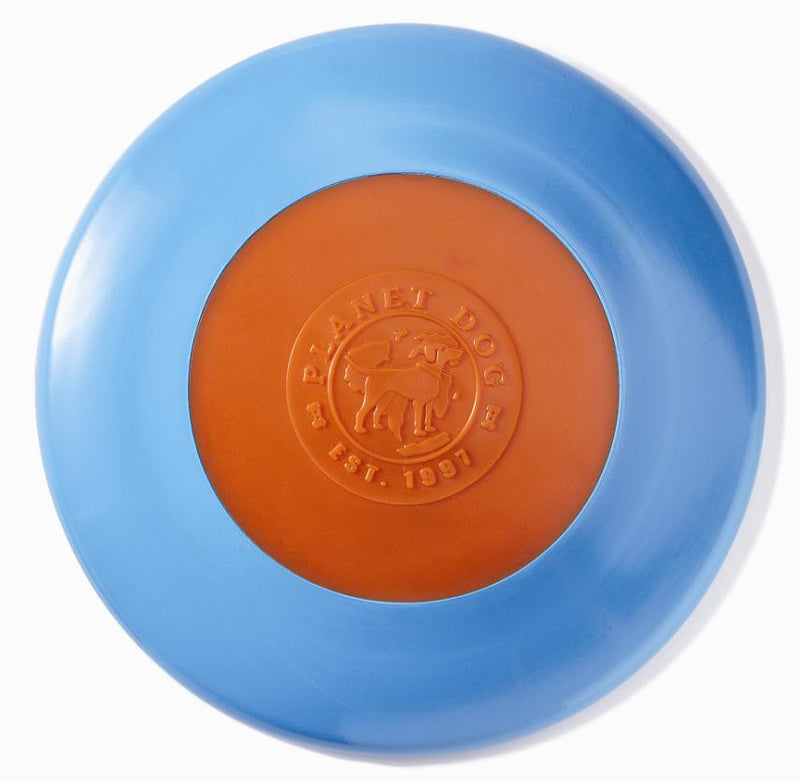 Orbee-Tuff® Zoom Flyer Jouet pour Chien (Orange/Bleu)