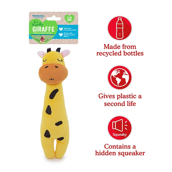 Umweltfreundliches Giraffen-Hundespielzeug
