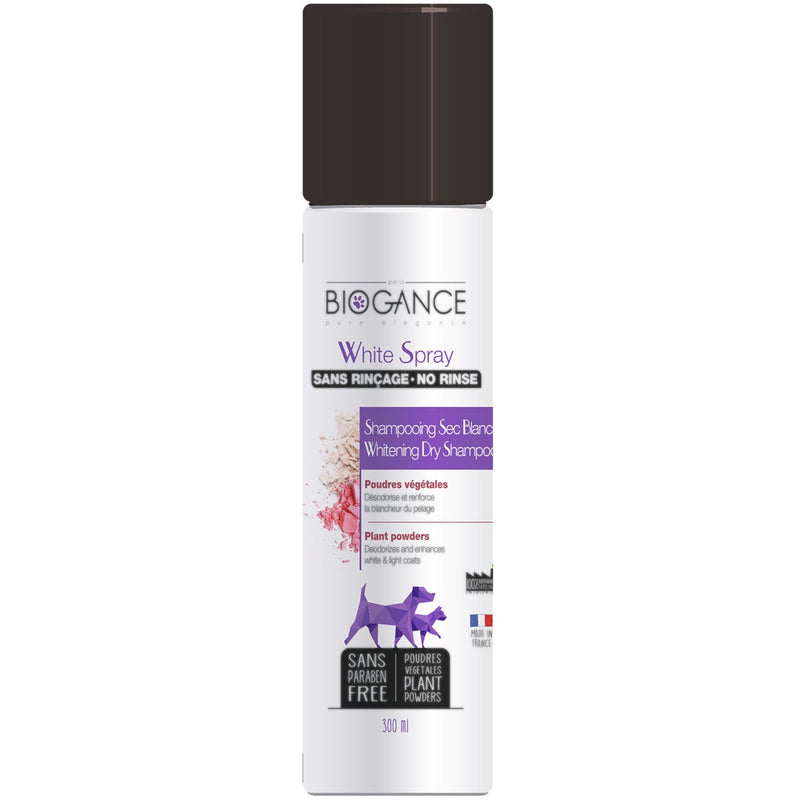 Biogance Whitening Dry Shampoo für Katzen und Hunde (300ml)