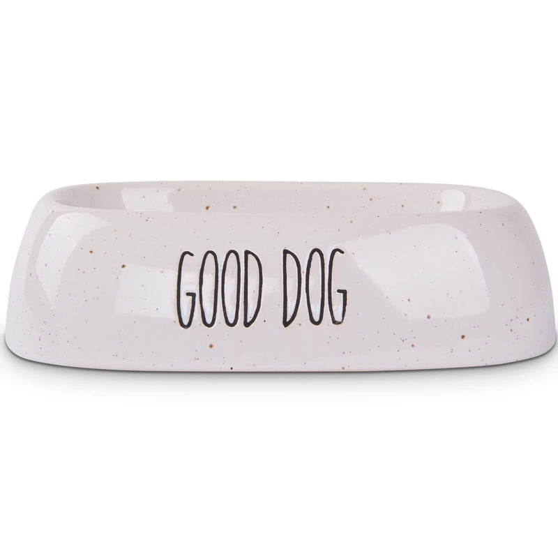 Shiny Ceramic 'Good Boy' Bowl (300ml)