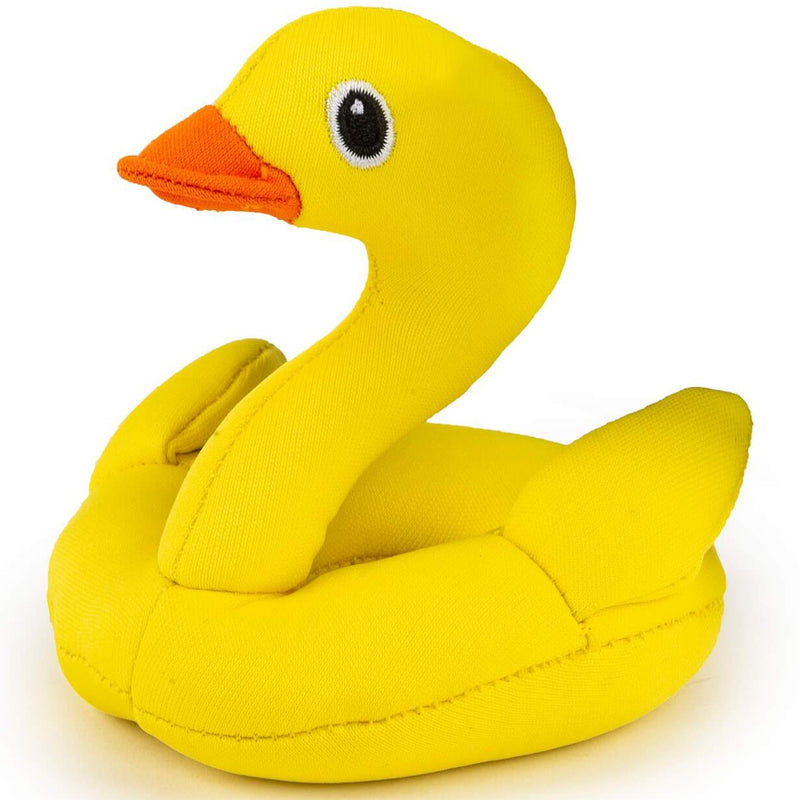 Floating Dog Toy Yellow Swan