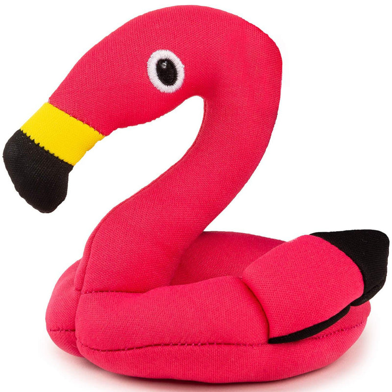 Schwimmendes Hundespielzeug Rosa Flamingo