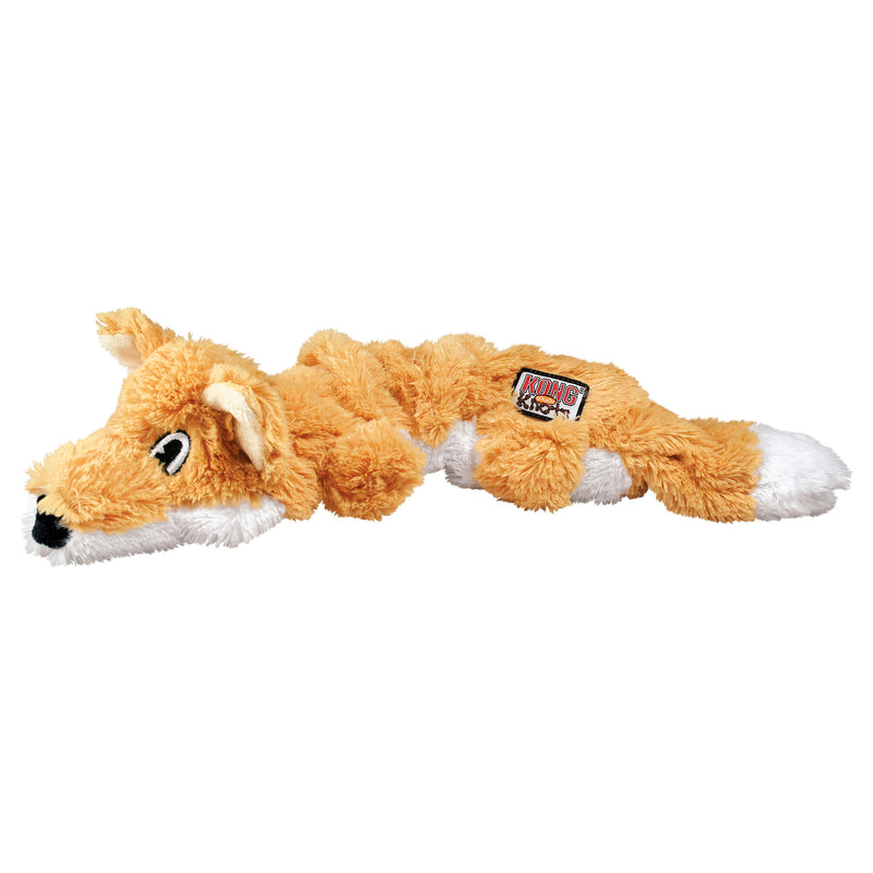 Kong Scrunch Knots Fox Dog Toy