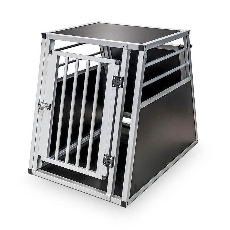 Boîte de transport en aluminium pour chien (mousse)