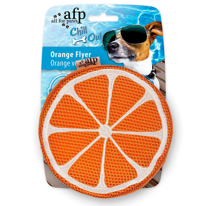 Chill Out Orange Flyer jouet pour chien