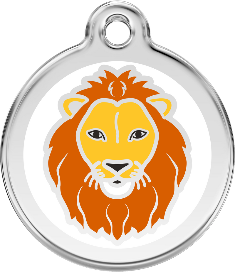 Löwe-Erkennungsmarke