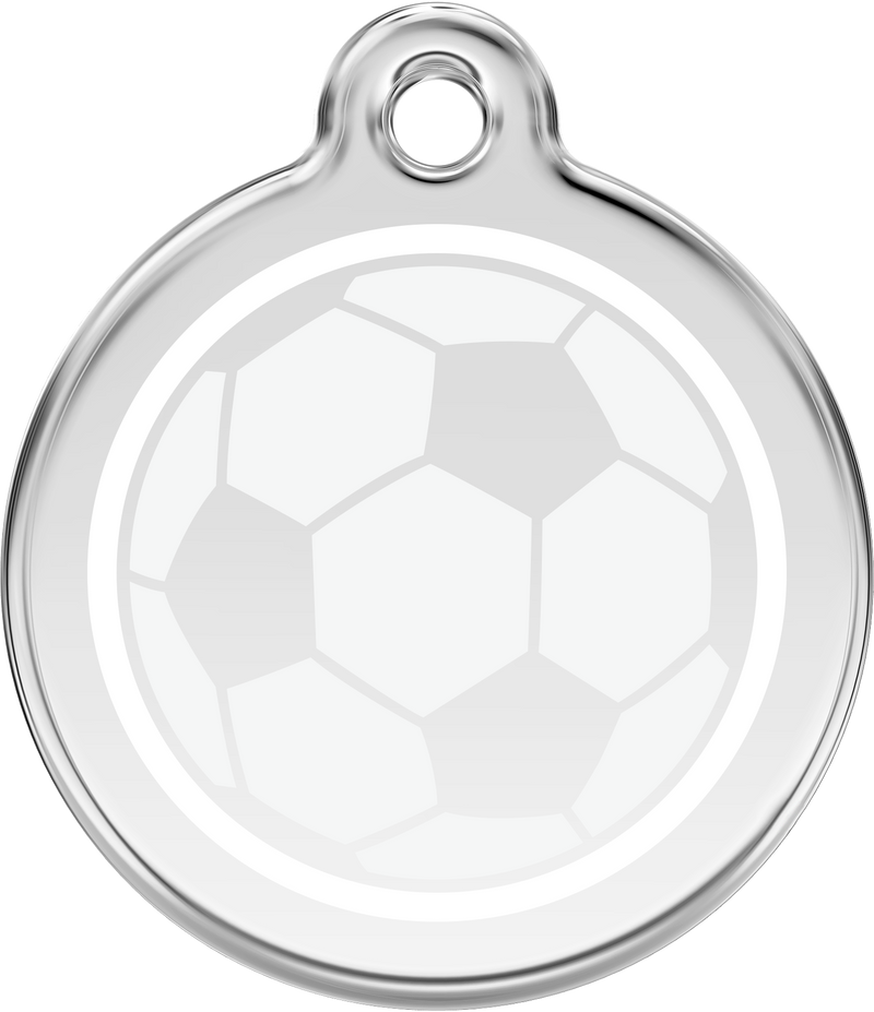 Médaille pour chien ballon de football