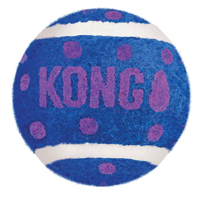 Balles de tennis actives Kong Cat avec grelots (paquet de 3)