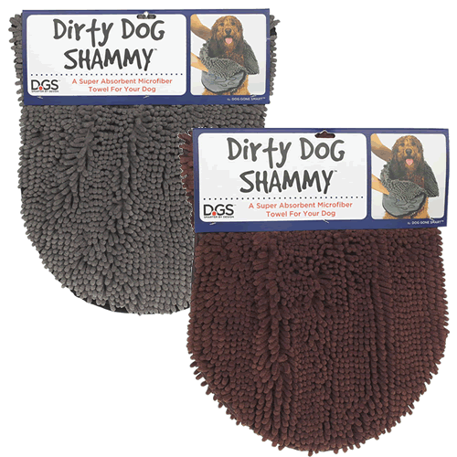 Dirty Dog Shammy Towel (Grey)