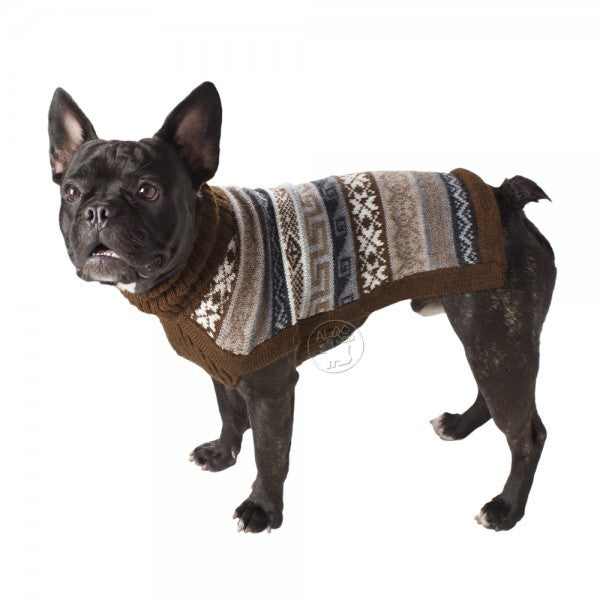 Pull pour chien en tricot (autochtone)