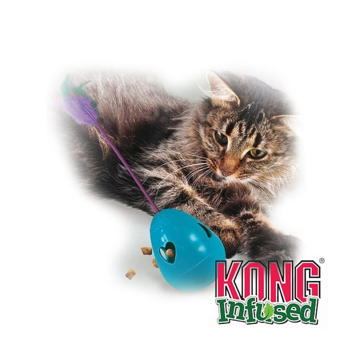 Distributeur de friandises infusées à l'herbe à chat Kong