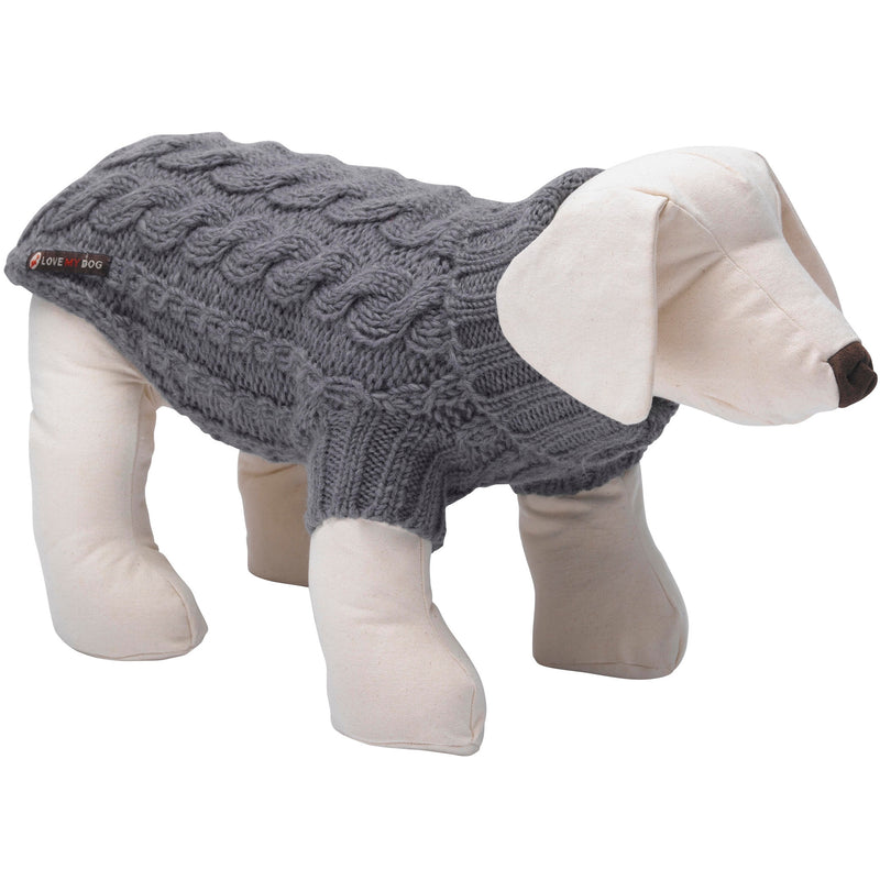 Wilmot Hundepullover (Grau) 